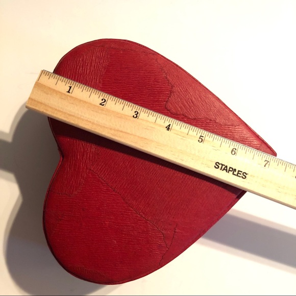 VALENTINE 2 Red HEART boxes - Picture 6 of 14